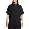 Nike T Shirts Men's Black Crew Neck Moderate Straight Fit FB7866-010