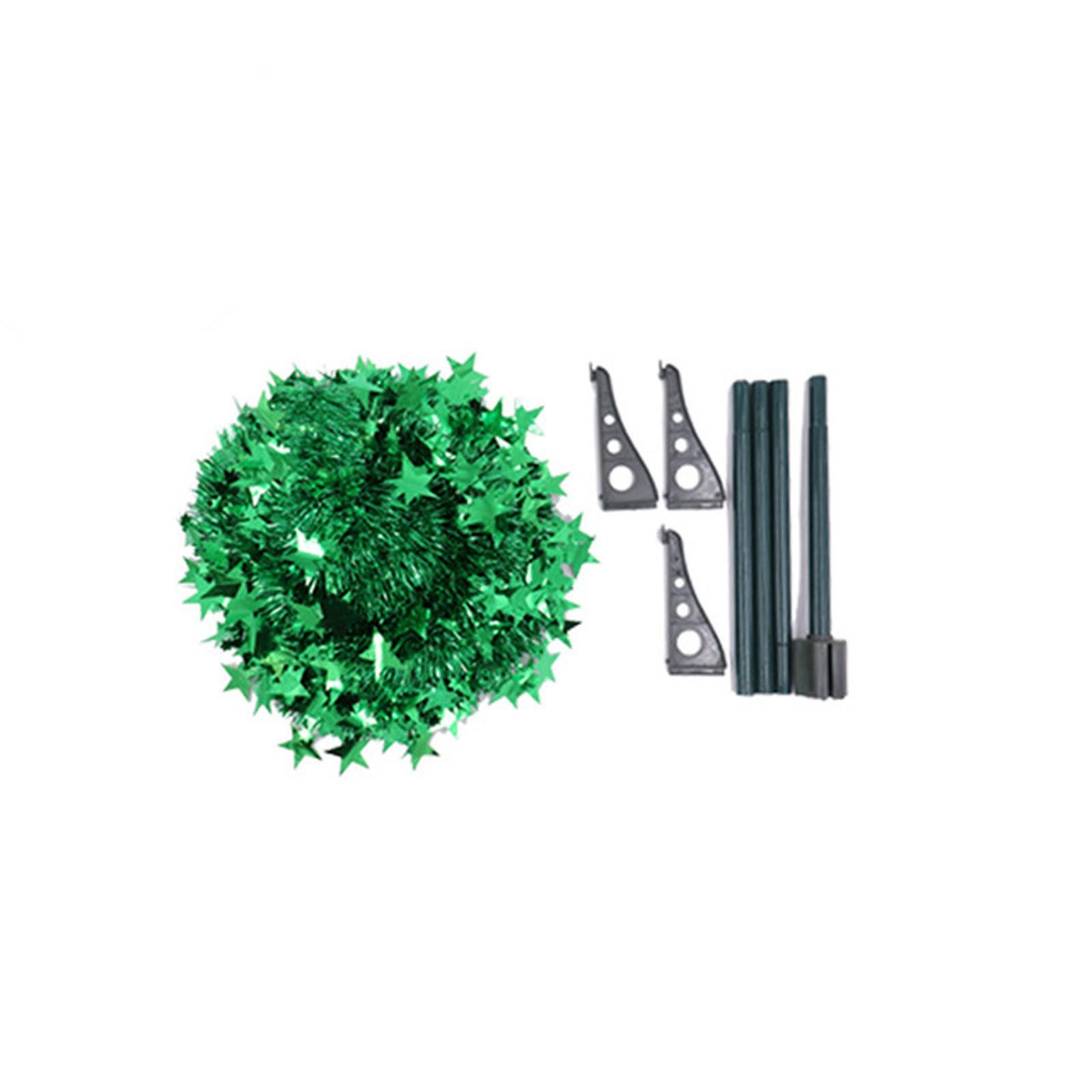 

Рождественская елка Складная искусственная елка Рождественские украшения 1.2M зелёный