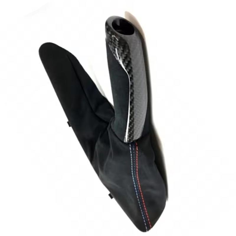 

QM-Brake Bar Center Handle Handbrake Carbon Fiber For BMW 3 Series F30 4 F34 M F80 F82 LHD 2012- Gloss Carbon Fiber Color B