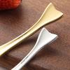 Dessert Spoon Heat-resistant Ergonomic Ice Cream Spoon Fish-shaped Stirring Spoon Tableware for Home