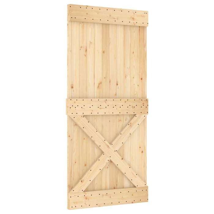 VidaXL Door 95x210 Cm Solid Pine Wood 154446