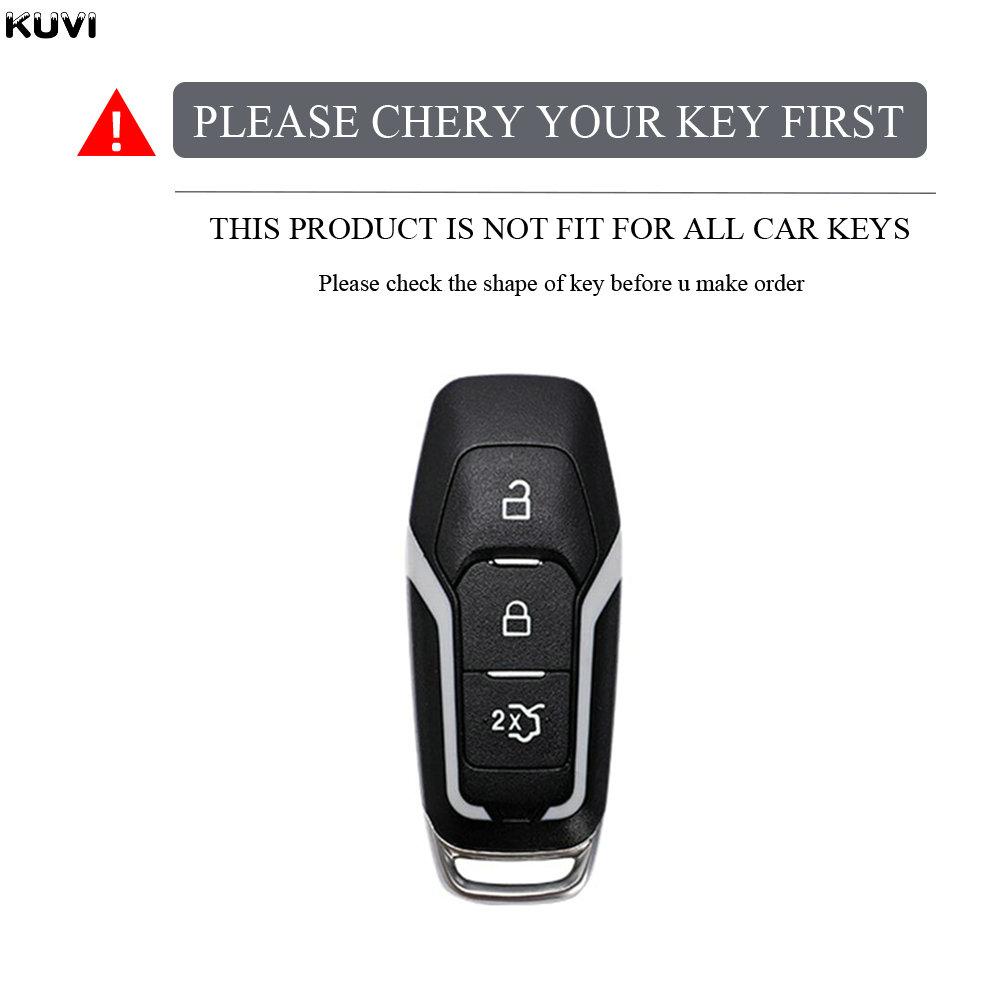 Tpu Car Key Cover Case For Ford Fusion Mondeo Mustang F-150 Explorer Edge      Styling Key Protection Keychain