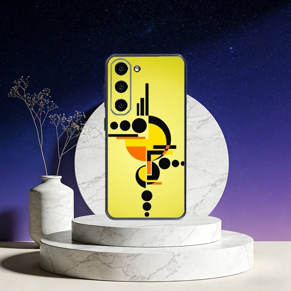 

W-Wassily K-Kandinsky Art Phone Case For Samsung Galaxy A73,A72,A71,A70,A53,A52,A51,Others Soft Black Cover Samsung a11
