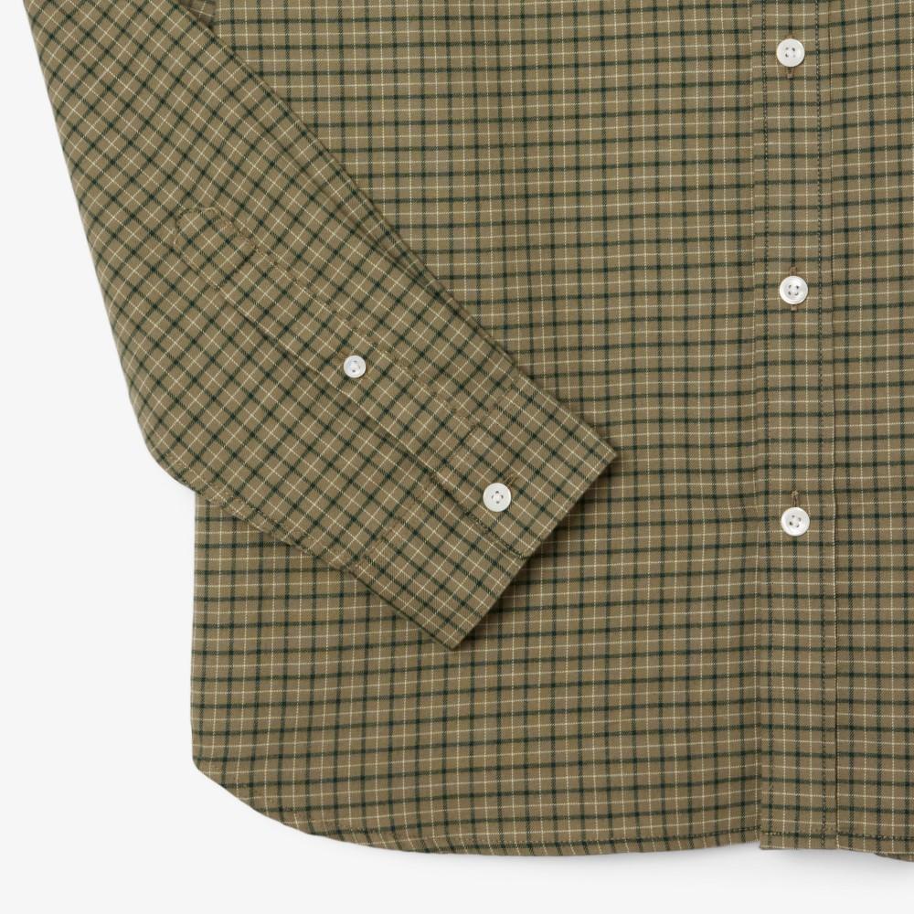 [Lacoste] Men's Flannel Window Check Shirt CH8535-55N6UI