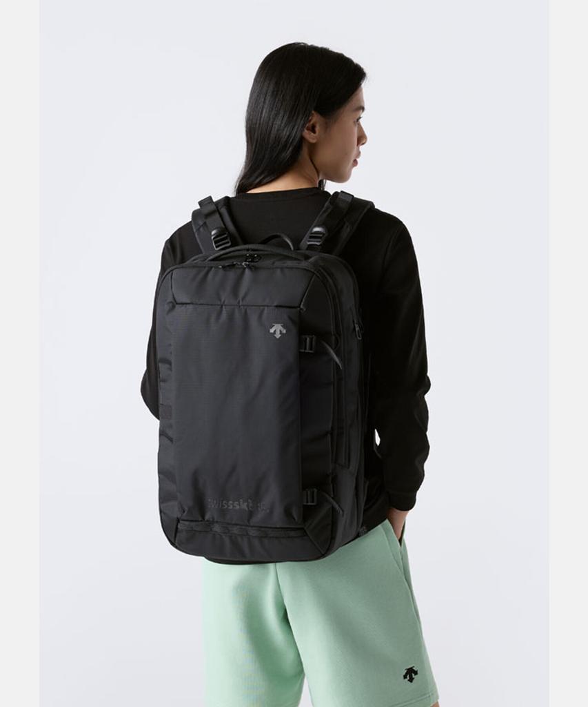 Descente Swiss Ski Travel Backpack (30+5L) Black Sr323Ibp71