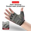Short Finger Cycling Gloves,High Elasticity Shock Absorption Protection,Breathable Wear-Resistant Sports Spring Summer Gloves