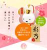 Osaka Choseido Miffy Hina Compact with Nameplate and Wooden Tag Ceramic Mini Miffy Hina Doll Doll, Mini, (Sent Separately), (Medium)