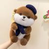 Beaver Plush Scarf Toy & Pillow - Cute Birthday Gift for Girls