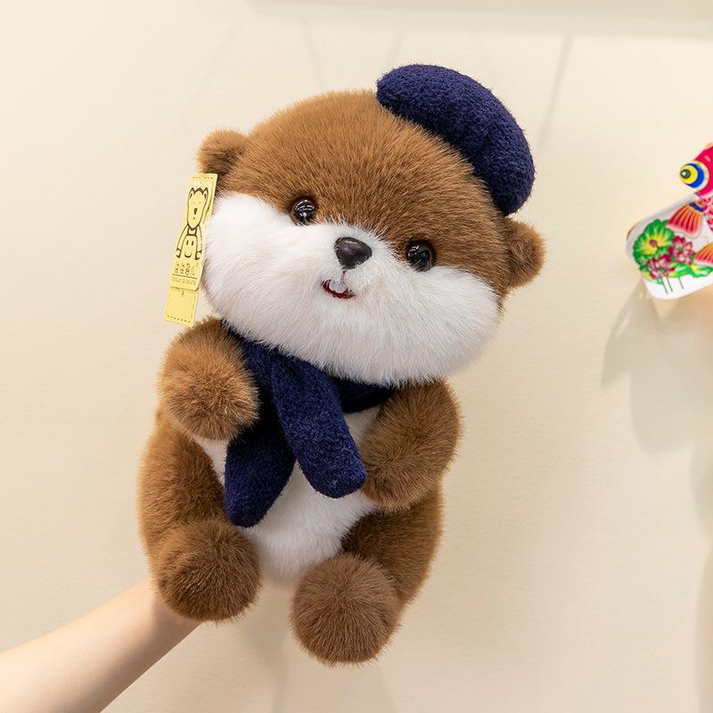 Beaver Plush Scarf Toy & Pillow - Cute Birthday Gift for Girls