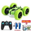Remote Control Car, RC Cars Toys for Kids, 4WD Stunt Car with LED Lights 360° Flips, Drift Racing Electric Toy Gift for Boy Girl