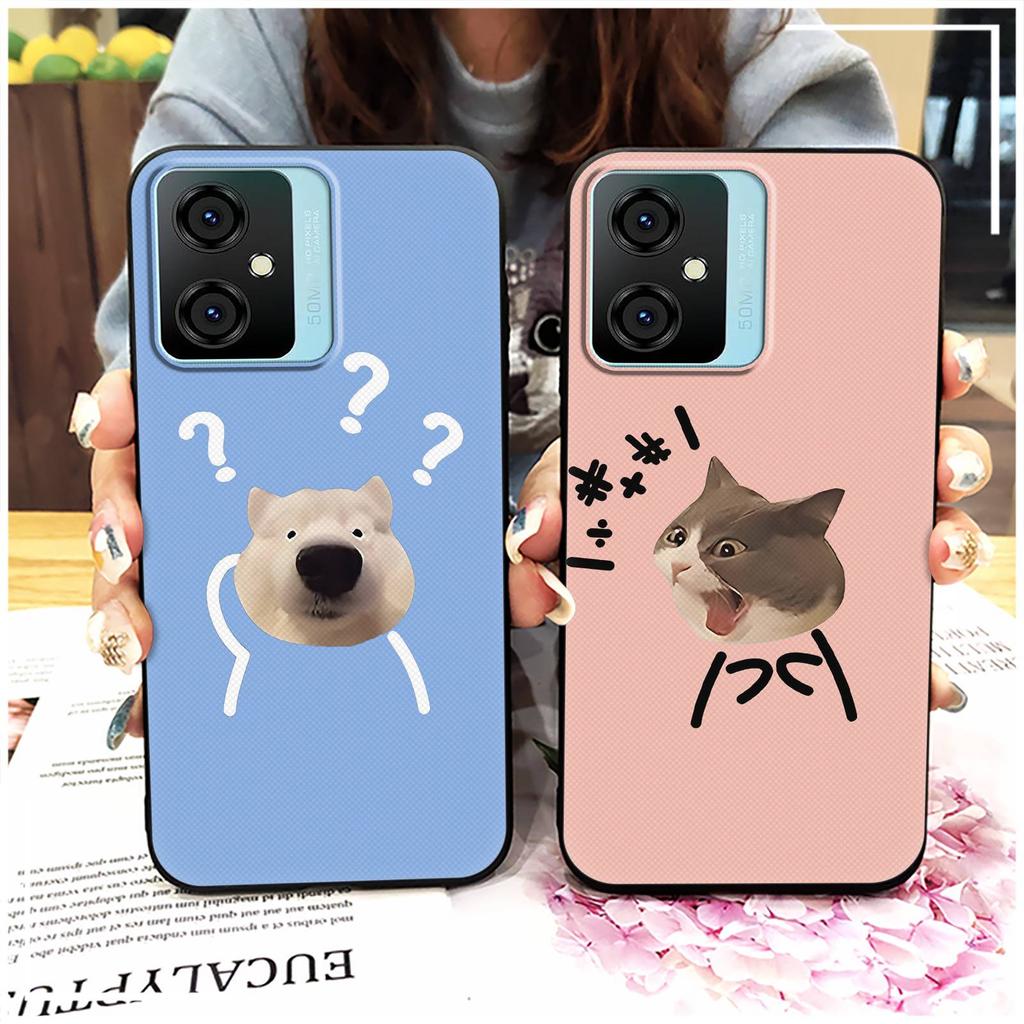 Back Cover Cartoon Phone Case For Blackview Oscal C70 Silicone Durable Protective Phone Pouch Waterproof Cute Anti-dust