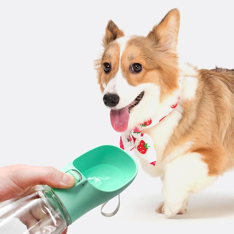 550ml/350ml Pet Water Bottle for Small Large Dogs Cups Pet Feeder Bowl Outdoor Travel Drinking Bowls Water Dispenser Pet