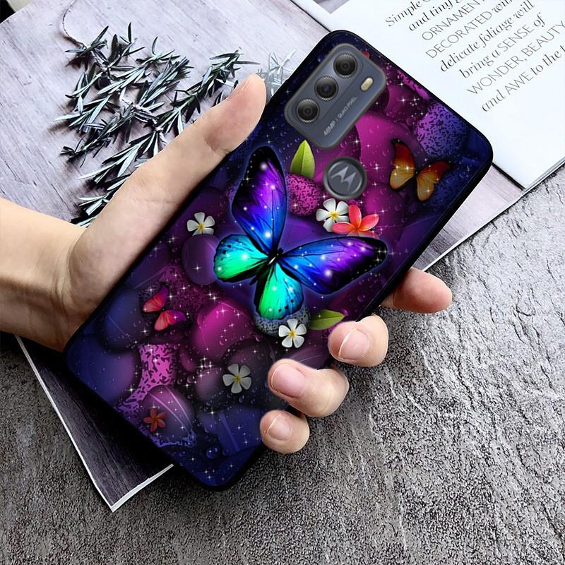 Butterfly Phone Case pro Motorola Moto G 5G G50 G60S G100 G Stylus G9 G8 G7 Power G Pure G8 Play G7Plus G60
