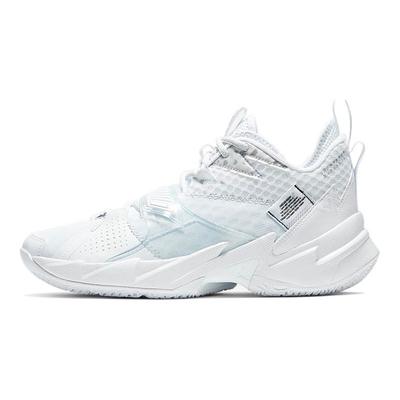 Air Why Not Zer0.3 PF Triple White Men Sneakers Metallic-Silver Black CD3002-103