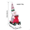 Weihnachtsschmuck Dekoration, Heimdeko, Ausstellung Weihnachtsmann Schlitten Dekoration