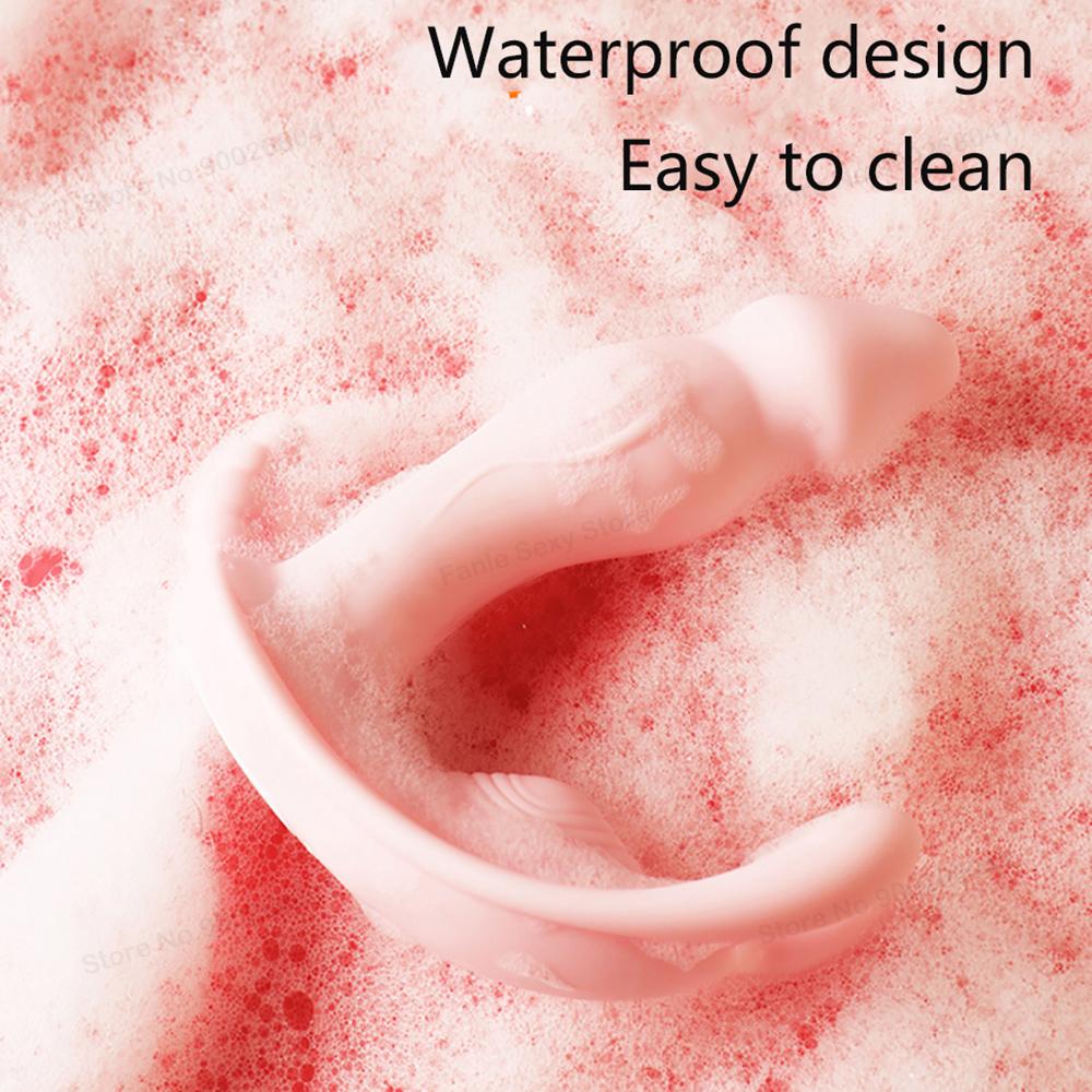 Wearable Dildo Vibrator Toy for Women Orgasm Masturbator G Spot Clit Stimulate Remote Control Adult Female Vagina Sex Machines