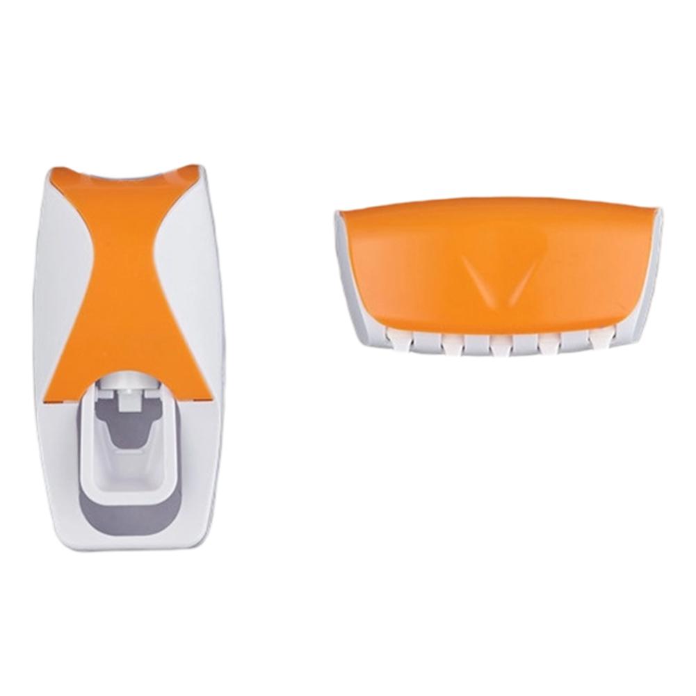 Wall-mounted Design Toothbrush Holder Automatic Dispenser