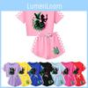 Toddler Children Wicked Cotton Pajama Set With Soft Material For Home And Sleep