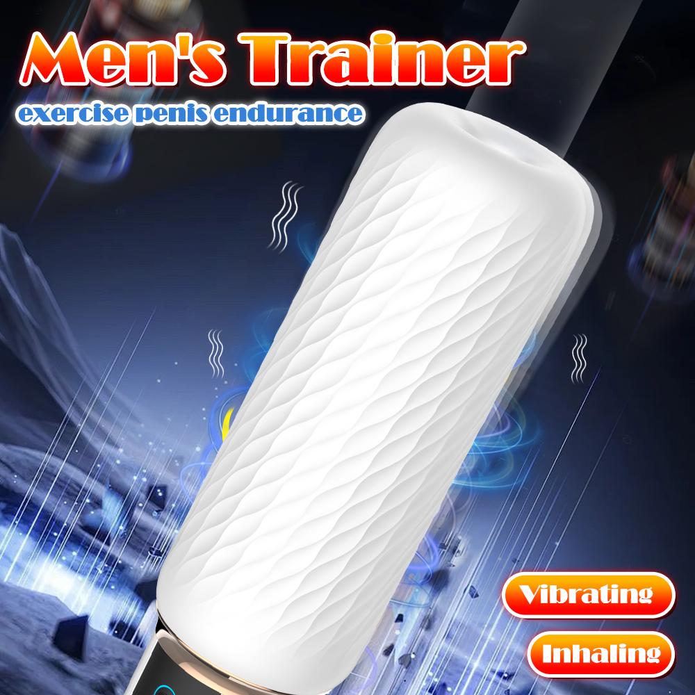 Soft Pocket Pussy Blowjob Sex Machines Realistic Oral Sucking Penis Delay Trainer Male Masturbator Cup Sex Toy for Men