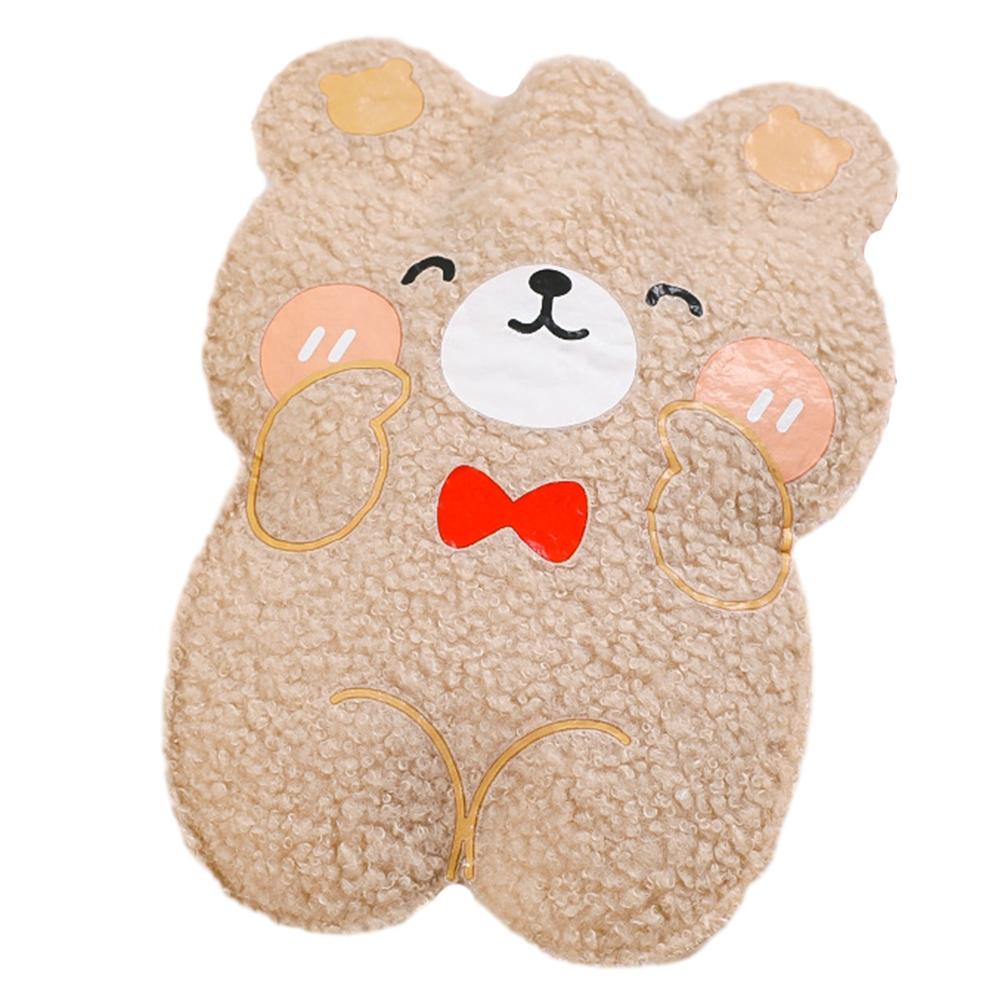 

Мини-водогрейка с изображением плюшевого медведя из мультфильма, грелка для воды, фланелевый медведь, портативная грелка для рук для студентов, милая