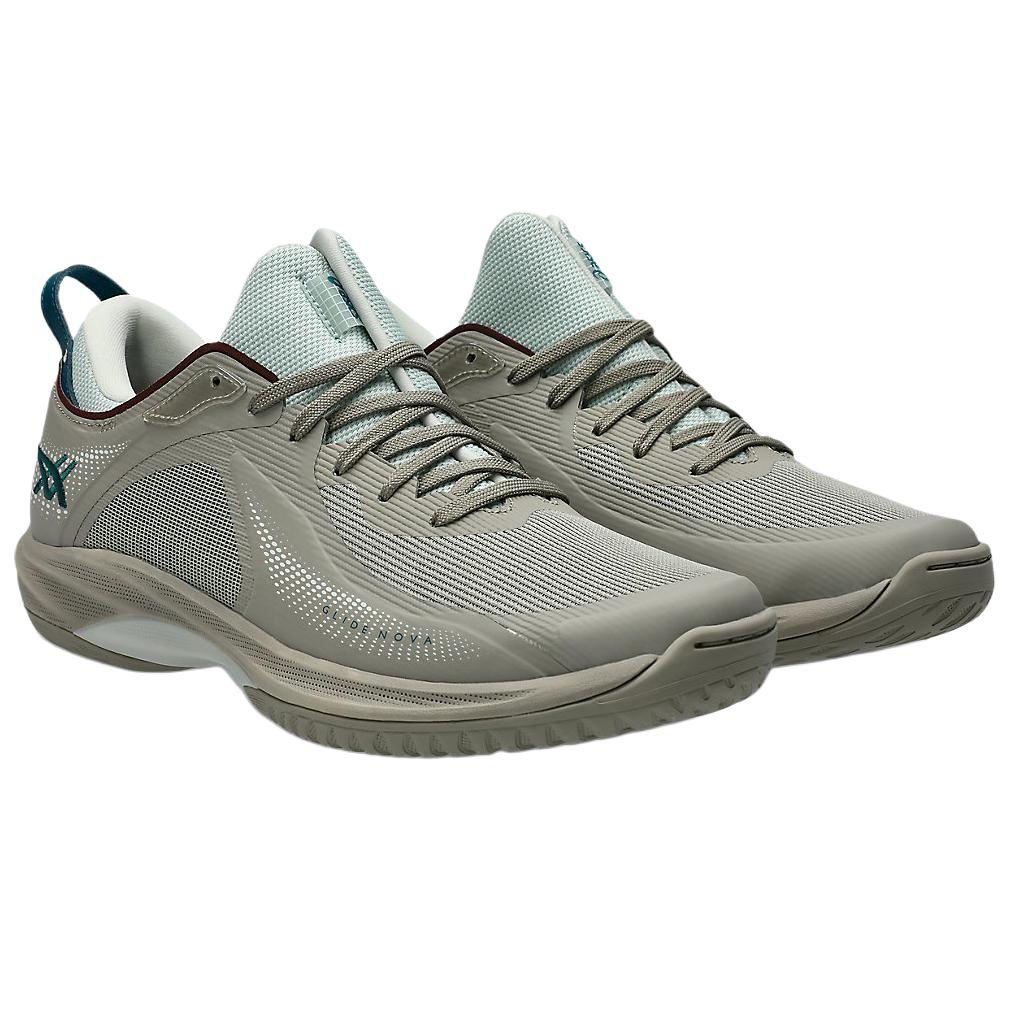 New ASICS Glide Nova FF 4 Basketball Shoes Unisex Gray Green 1063A105-020