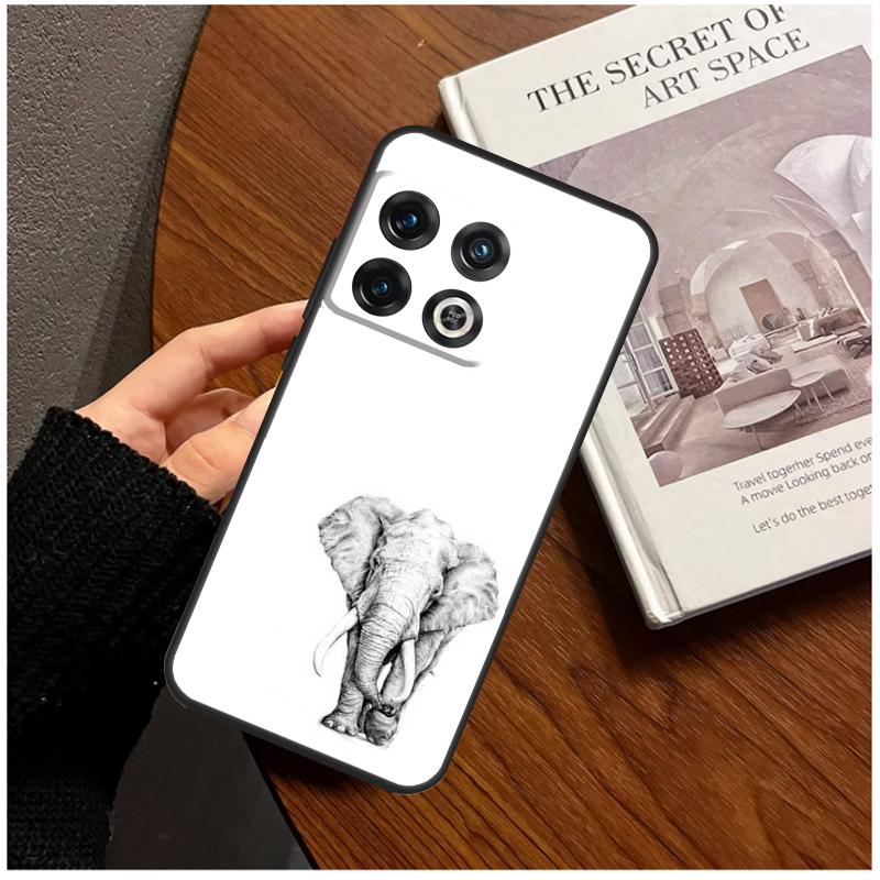 Baby Elephant For OnePlus 15 13 12 11 13T 10T 8T 10R 12R 13R Case For OnePlus Nord 5 CE 3 2 4 Lite N20 N30