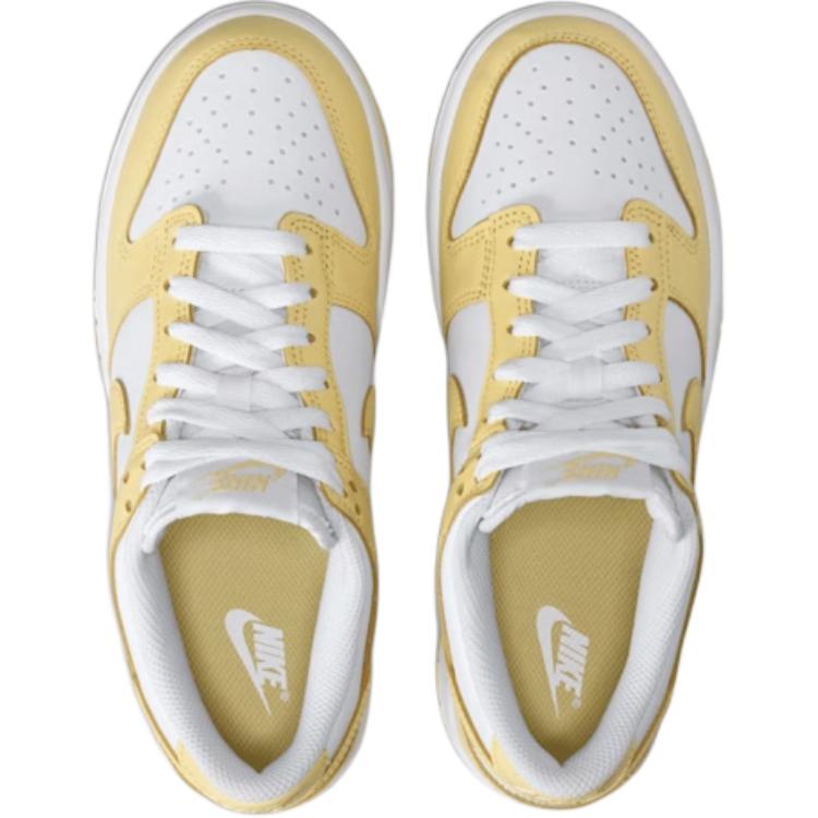 Nike Dunk Fashion Comfortable Durable Low-Top Kids Skate Shoes Kids Skate Shoes Yellow FB9109-126