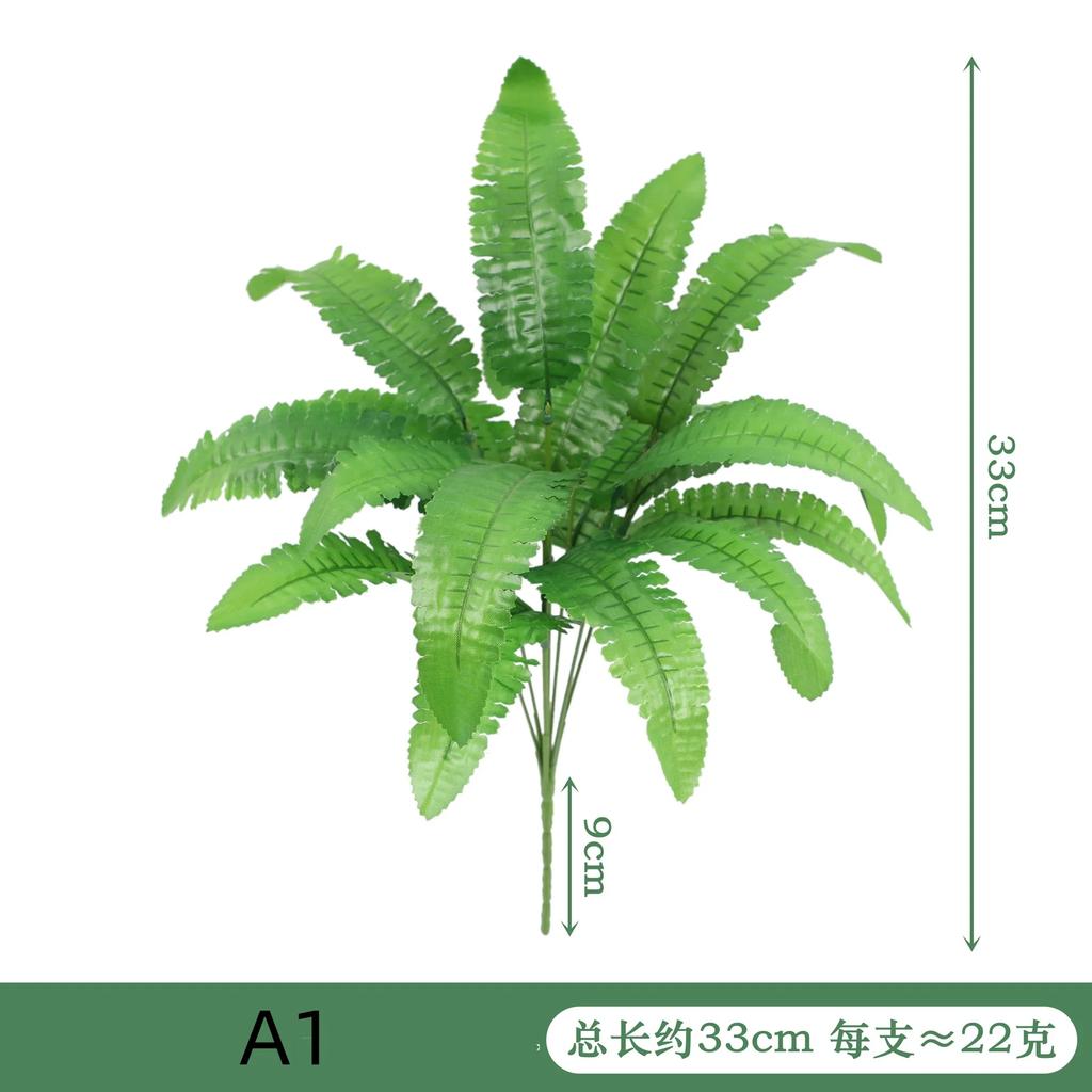 Artificial Plant Desktop Decoration Fake Green Plant Accessories Plastic Flowers Outdoor Decoration Wedding Venue Layout