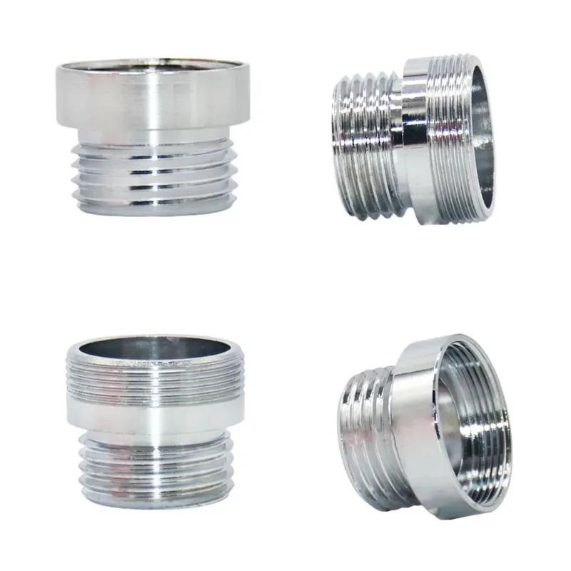 Mässing 1/2 x M16 M18 M20 M22 M24 M28 Gänganslutning Silver Krananslutningar Vattenrenare Tillbehör Köksvattenkran Adapter