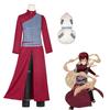 Naruto Gaara Cosplay Sand Ninja Windschatten Kostüm Anime Halloween Outfit