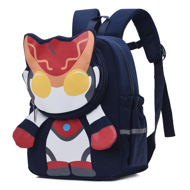 Children Durable Backpack Outdoor Large Capacity Backpack for Boys Girls Cartoon Kindergarten School Bag