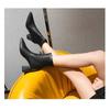 Fashion Women Side Zipper 2025 Comfortable Mid Heel Ankle Boots Fashion Warm Winter Shoes Black Red White Women Boots