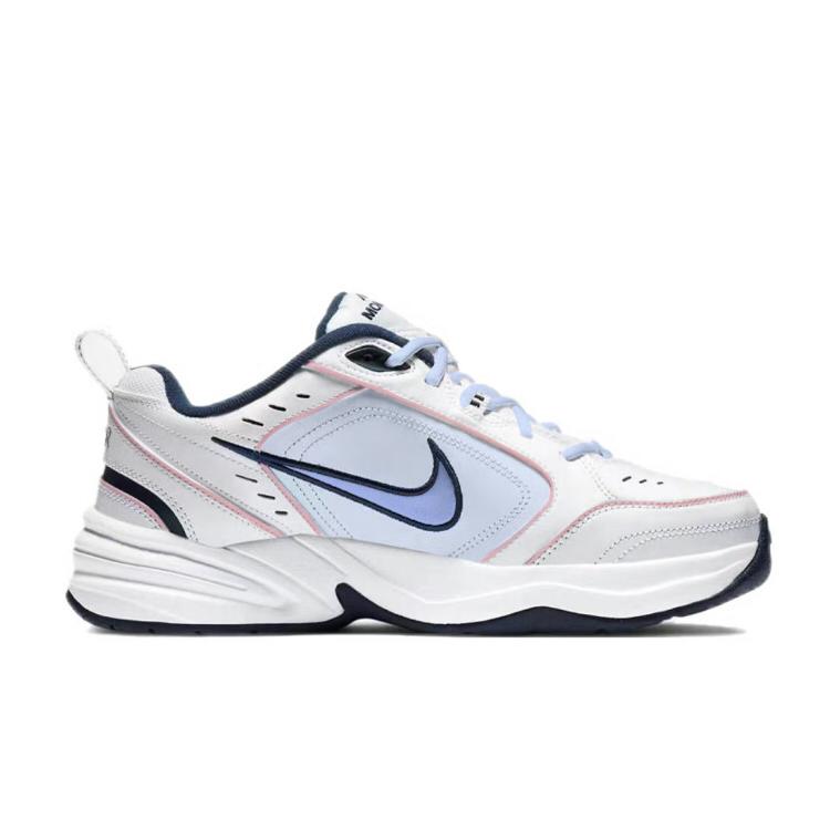 Nike Air Monarch 4 Textile, Synthetic Leather, Split Cow Leather Slip Resistant, Abrasion Resistant, Height Increasing 415445-102(Team183-)