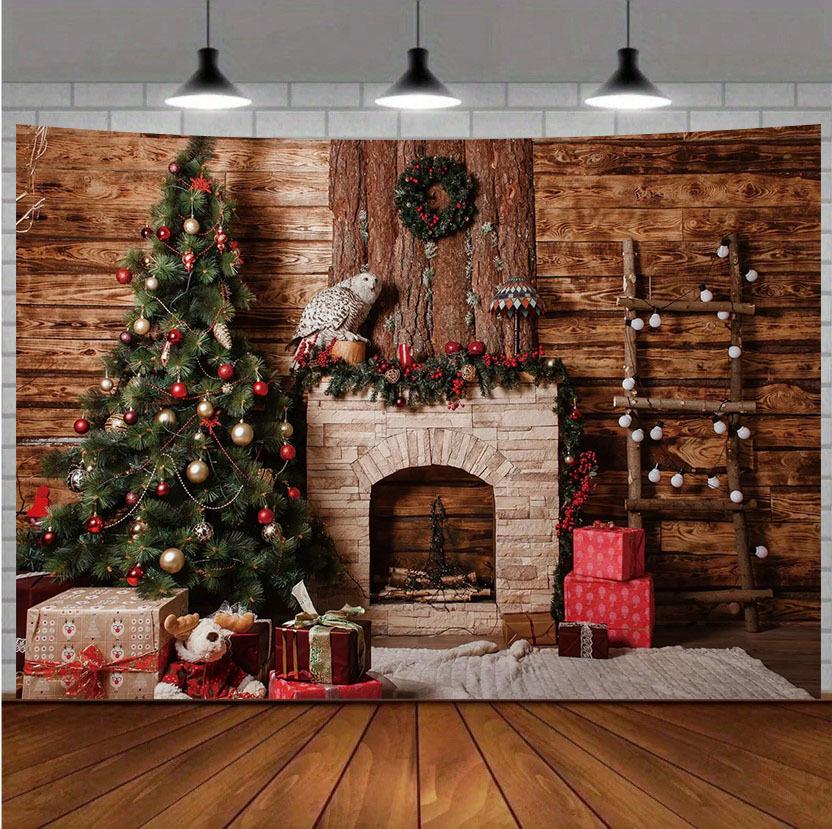 Cross-border Christmas Tapestry: Home Décor Wall Hanging for Bedroom & Photography
