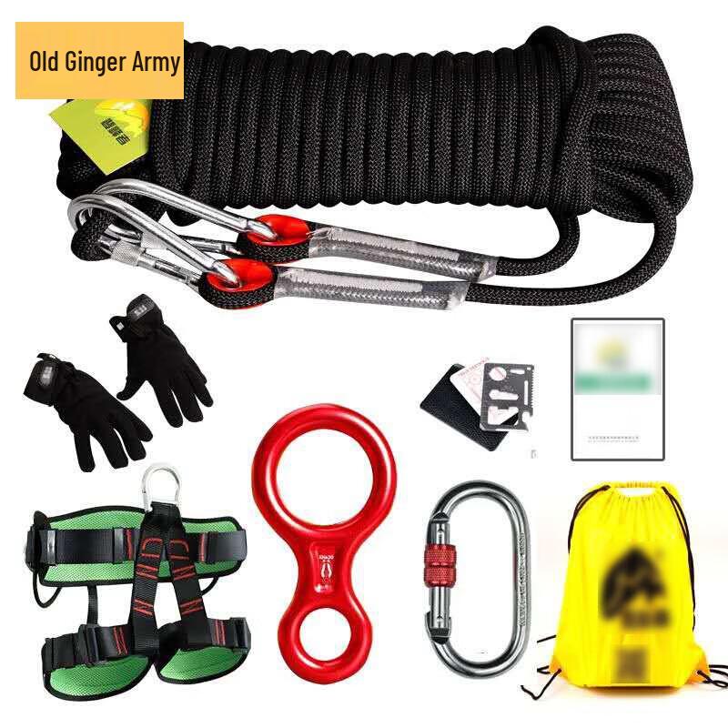 High-Altitude Safety Rope Set