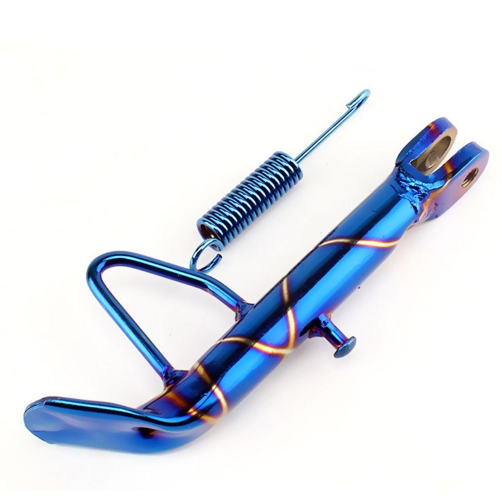 

Запчасти для мотоциклов, односторонние парковочные подставки, опорный кронштейн для ног, держатель боковой подставки, подставка для мотоцикла синий