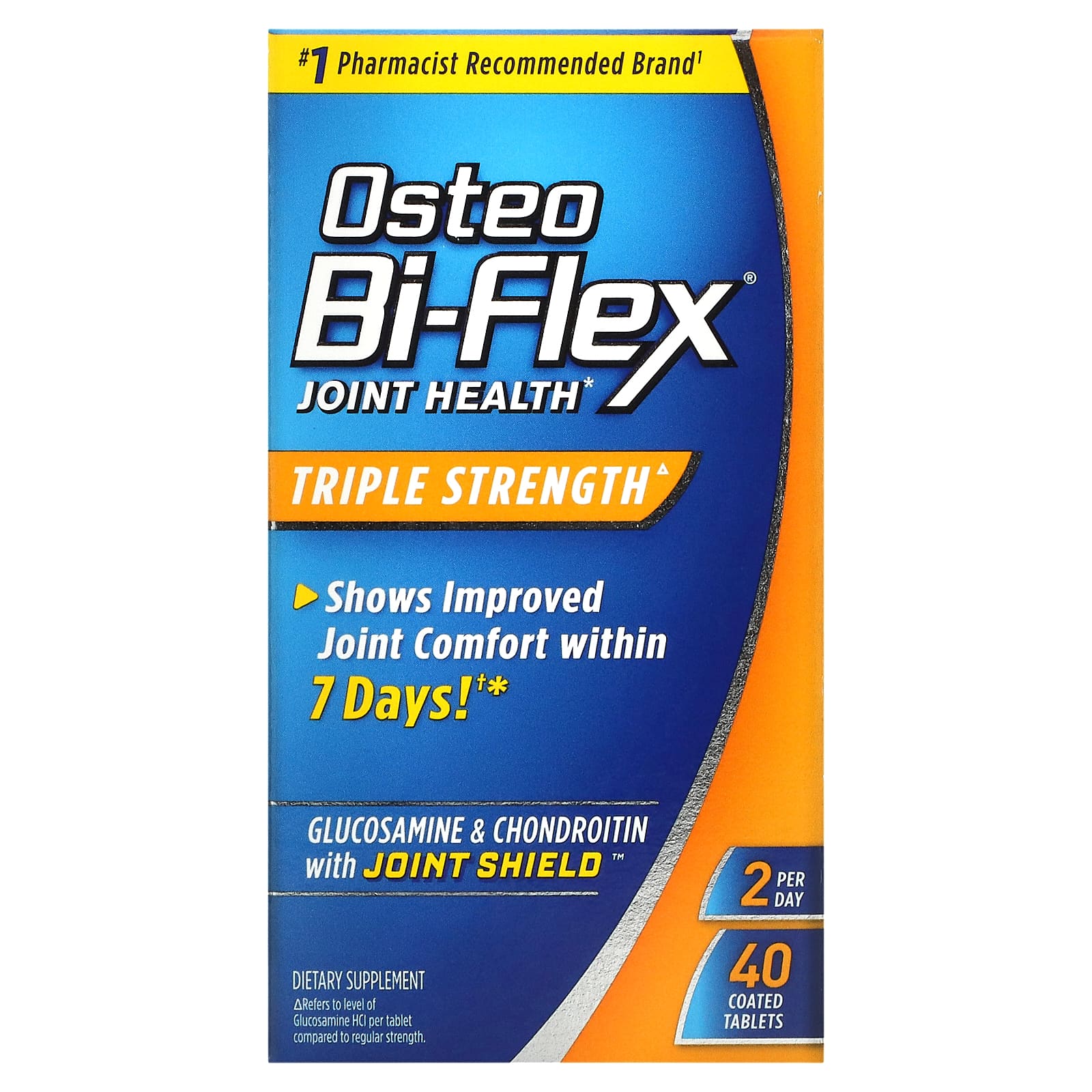 

Osteo Bi-Flex, здоров я суглобів, потрійна сила, 40 таблеток, вкритих оболонкою