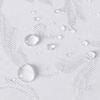 Alan Tablecloth Waterproof White With Ornaments 110X160