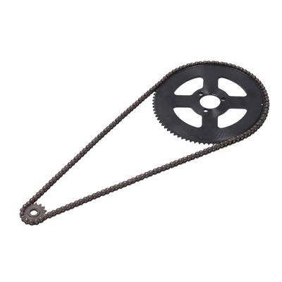 Steel 25H Chain Sprocket Set 10mm 15T Front Sprocket Chain and Sprocket Kit  Dirt Bike