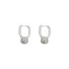 Natural Pearl Earrings Niche Design Earrings Exquisite Fashion Simple Korean Earrings