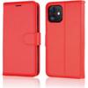 iPhone 12 / iPhone 12 Pro Leather Wallet Case, Flip Protective Case Cover with Wallet Card Holder, Stand and Wrist