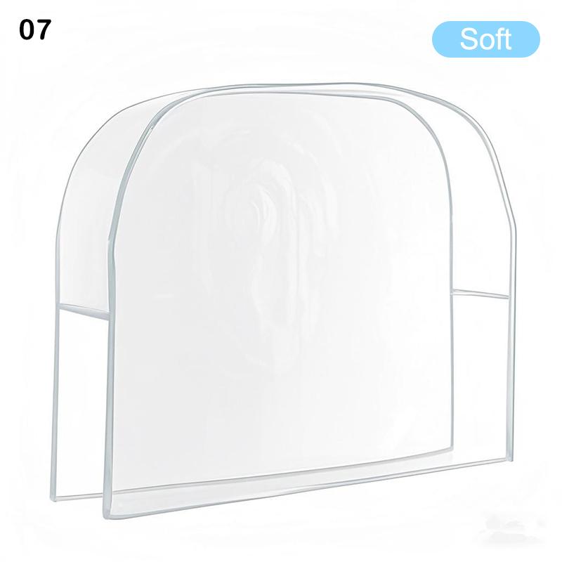 1Pcs Salon Chair Cover Pvc Clear Hairdressing Chair Covers Protectors Universal Waterproof Barber Chair Back Covers Round/Square