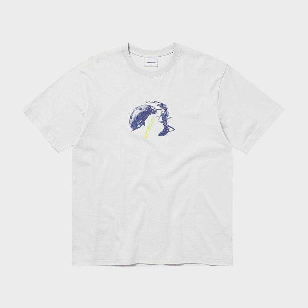 ThIs Is Never That Insect Tee Silver Grey S