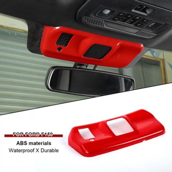 Red Rearview Mirror Bracket Panel Cover Trim For Ford F150 - Accessories