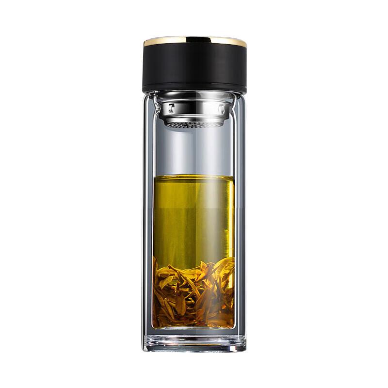 Fuguang G2120-SH 300ml Double-Layer Glass Tea Cup
