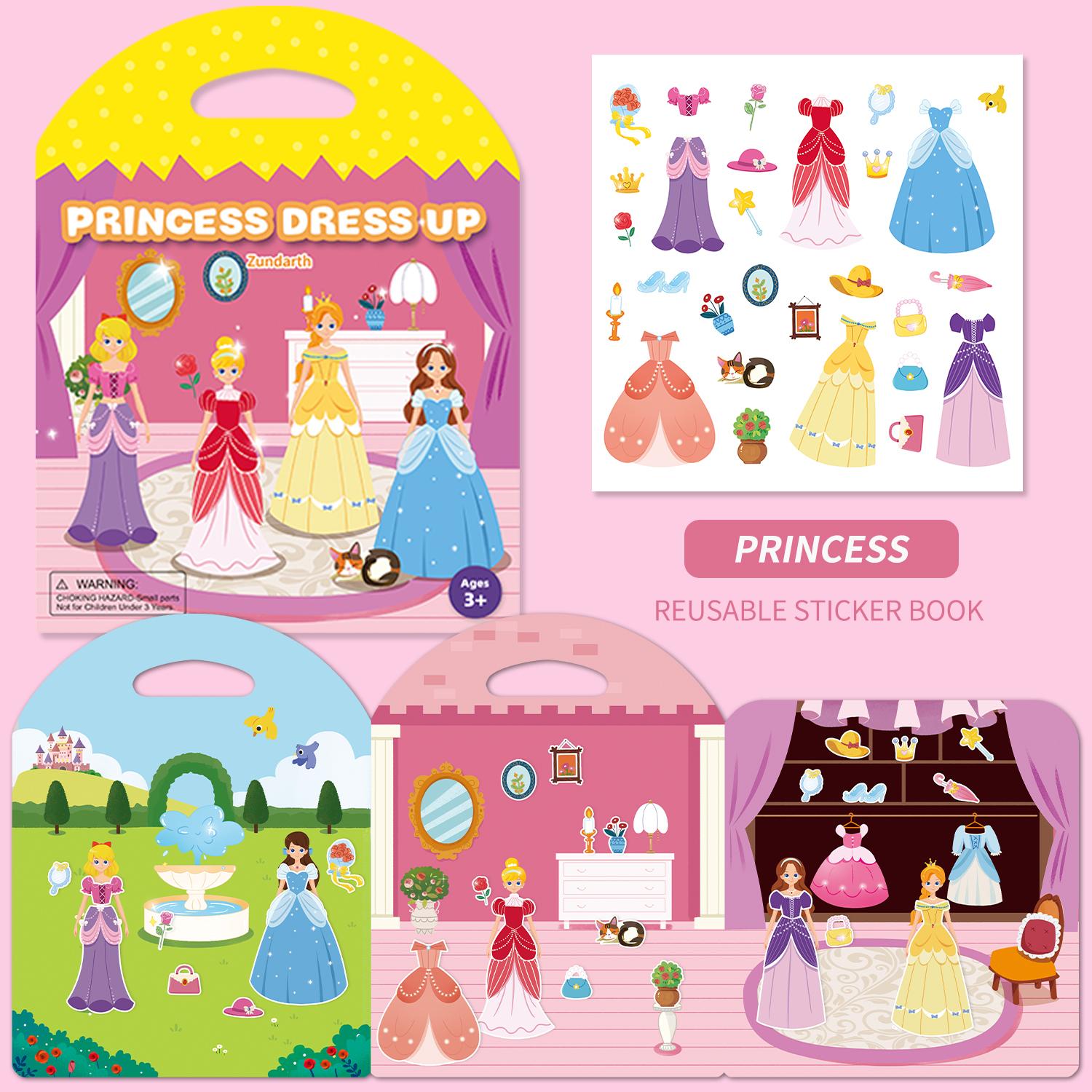 

Durable Animation Sticker Book Educational Diy Game Plaything For Kids Multiple Scenarios Classic Learning Gift For Children