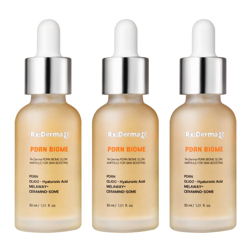 [RX Derma] High-Content PDRN Hyaluronic Acid Ampoule Skin Booster, Pore Elasticity, Water Luminous Serum, 30ml, 3ea