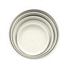 Sun-Resistant Resin Succulent Pot Tray - Deep Round Water Storage Plastic Base