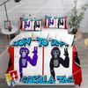 Game Gorilla Tag Bedding Sets Comforter Quilt Bed Cover Duvet Cover Pillow Case Sets Bedroom Decoration Home Textiles