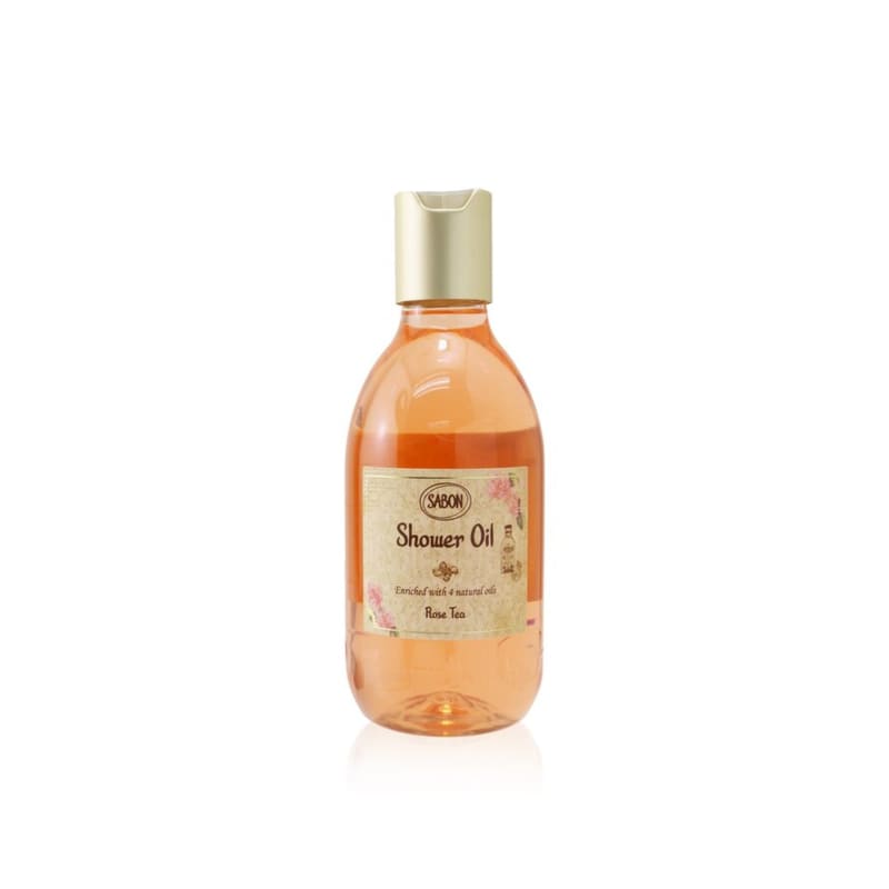 Růžový čaj Sprchový olej Plastová nádoba 300ml
